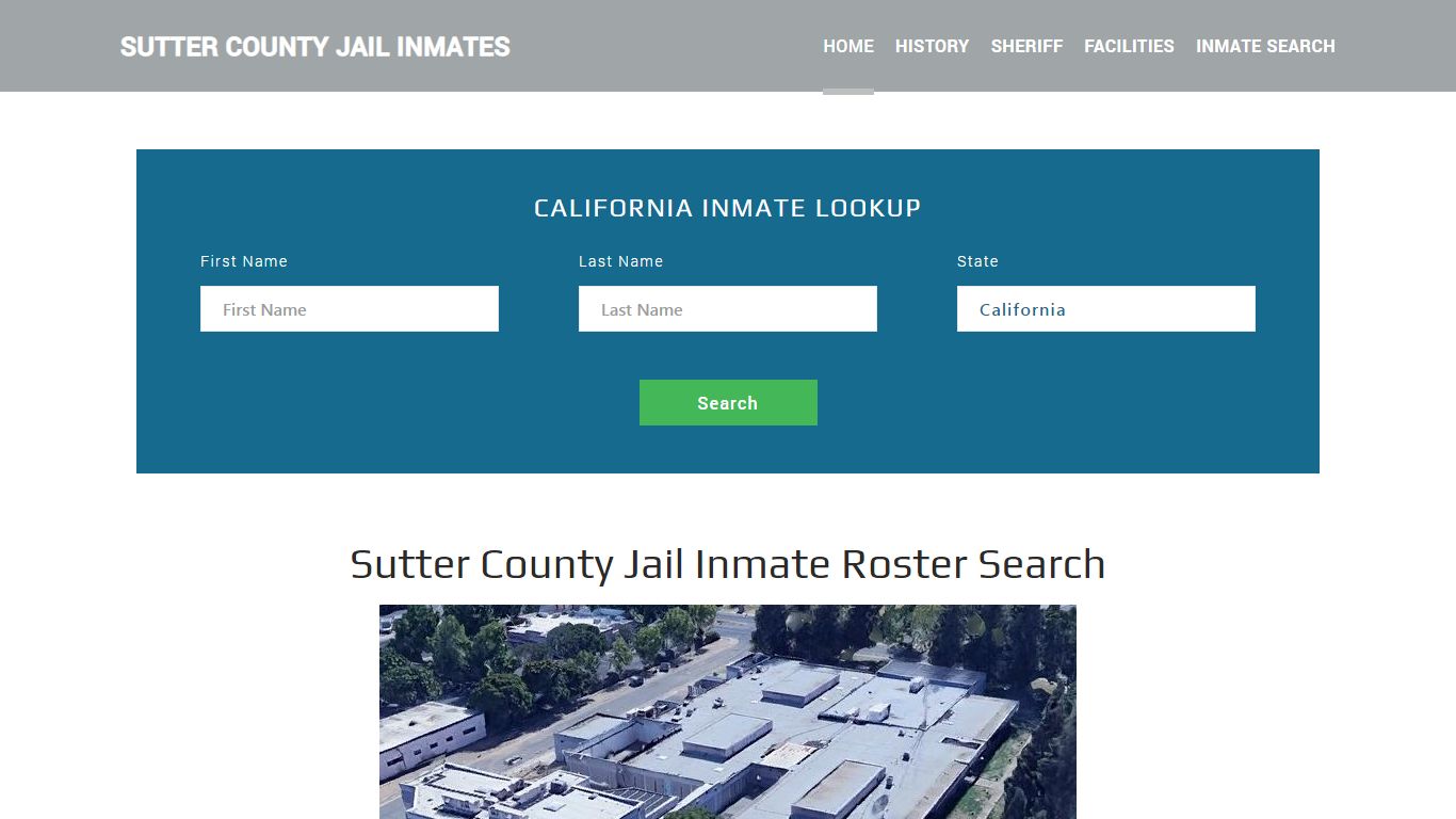 Sutter County Jail Inmate Roster Lookup, Yuba, CA